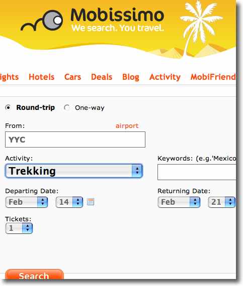 mobissimo-activity-search