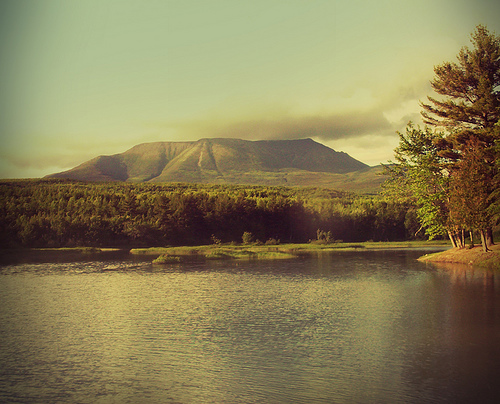 Mount Katahdin - Northern terminus of the Appalachian Trail
