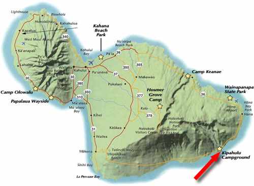 Waimoku Falls Pipiwai Trail map