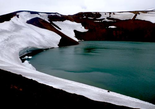 volcanic lake