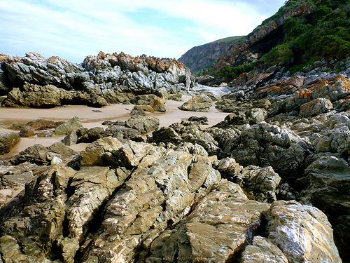 rocky shoreline