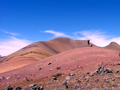 amazing colours, otherworldly desert scenes
