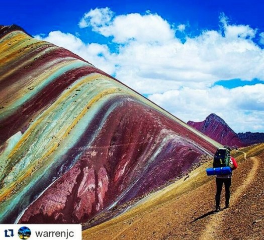 Rainbow Mountains Peru