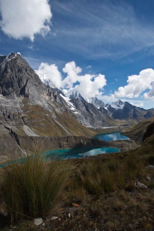 Huayhuash lakes