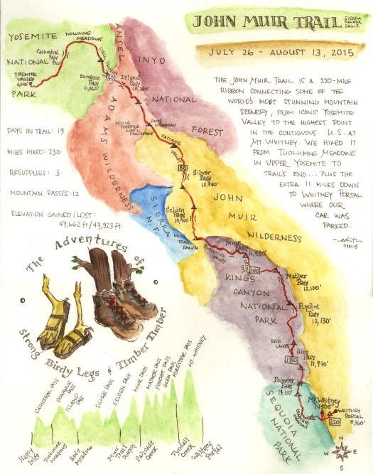 JMT map