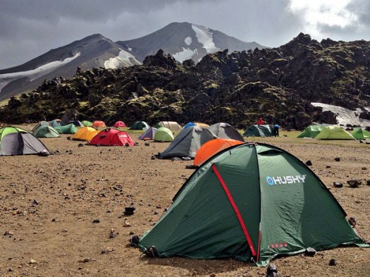 Landmannalaugar campsite
