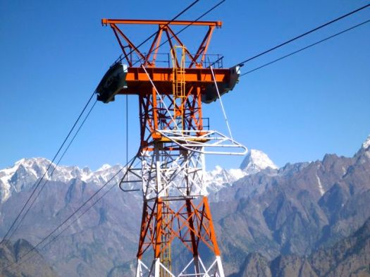 Auli ski lift - Kuari day 6