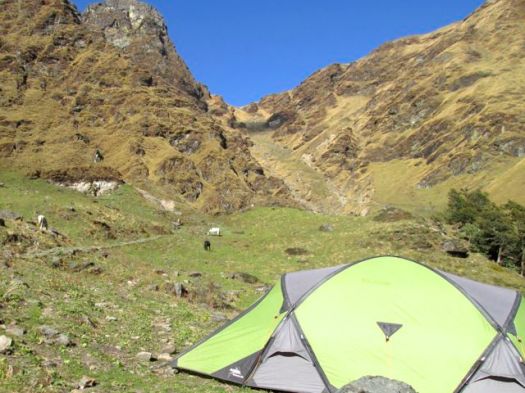 Kuari Pass camp - day 4