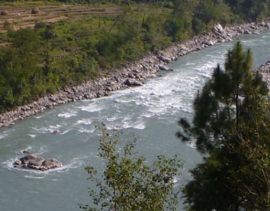 Budhi Gandaki river