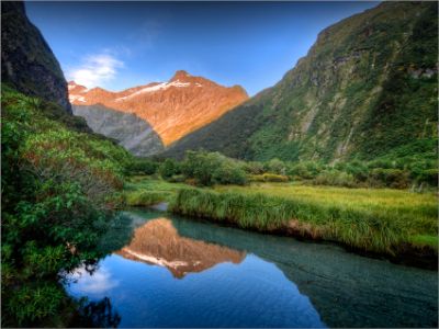 clinton-river-dusk-milford-track-nz050-12x16-copy