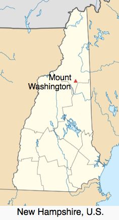 Mt Washington map