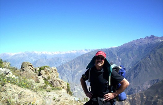 Carrying much of that stuff in the Colca Canyon, Peru