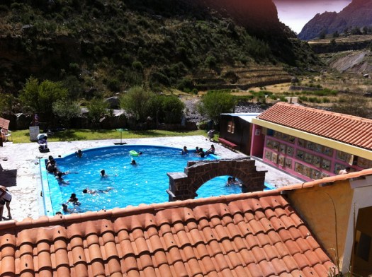 Monty VanderBilt - Hot springs near Chivay