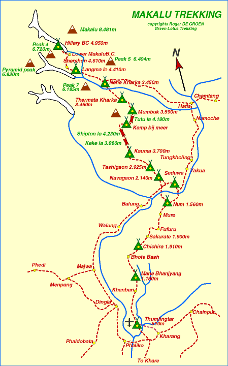 makalu map