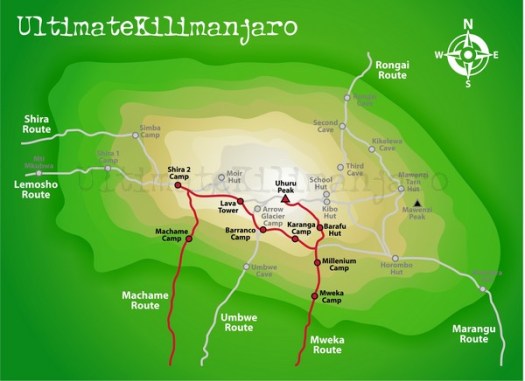 Kili map