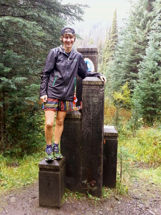 reaching the Canadian border