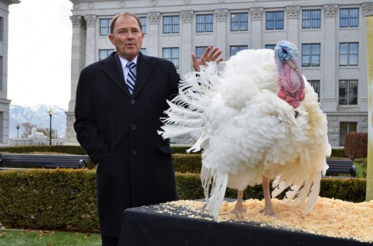 Turkey telling Utah governor Gary Herbert what we think of him